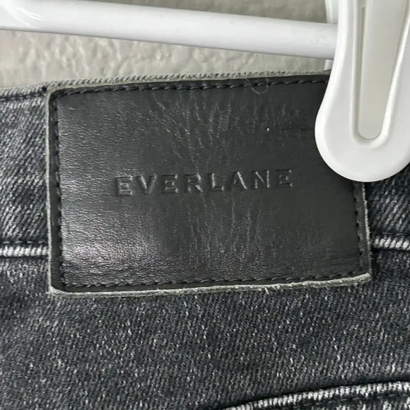 Everlane faded black the cheeky cropped jean size 26 - Picture 6 of 10